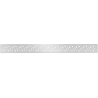 Mexen M12 mască pentru scurgerile de duș liniare 50 cm, Crom - 1021050