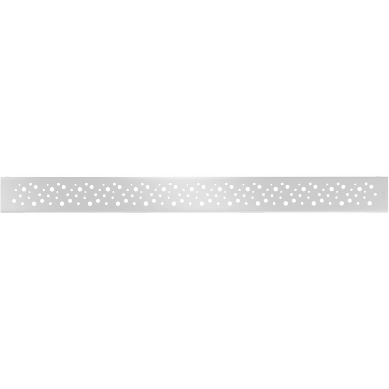 Mexen Flat M12 burkolat folyókához 60 cm inox - 1021060