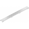Mexen Flat M12 burkolat folyókához 60 cm inox - 1021060