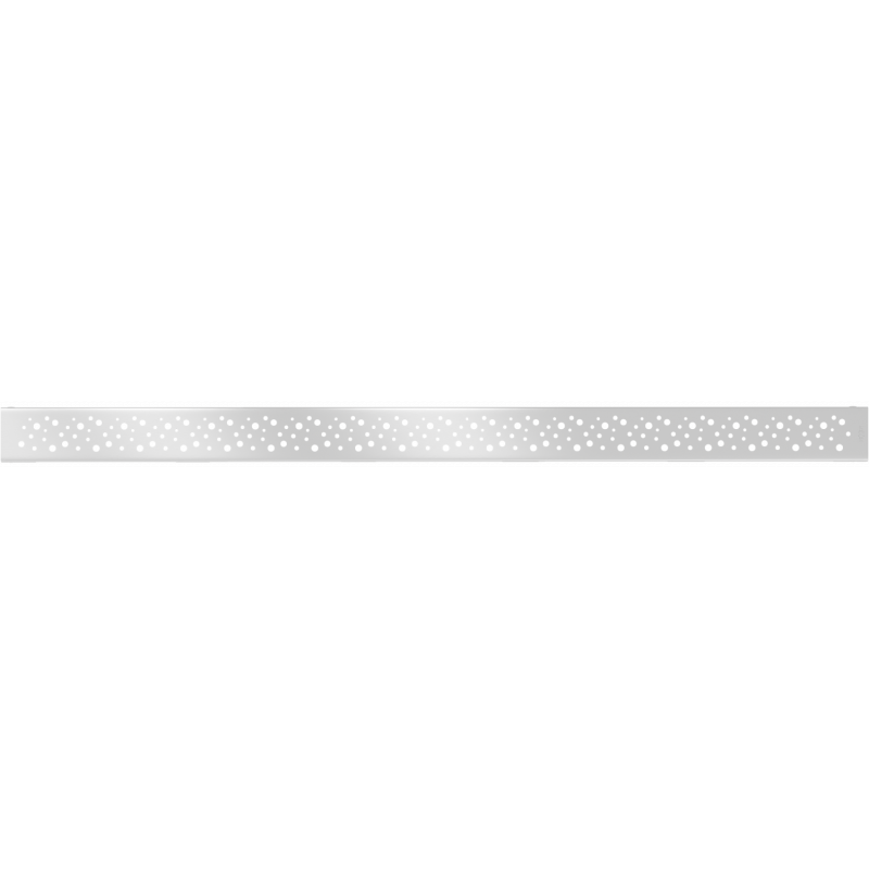 Mexen Flat M12 burkolat vonalmenti vízelvezetőhöz, 80 cm, inox - 1021080