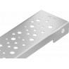 Mexen Flat M12 burkolat vonalmenti vízelvezetőhöz, 80 cm, inox - 1021080