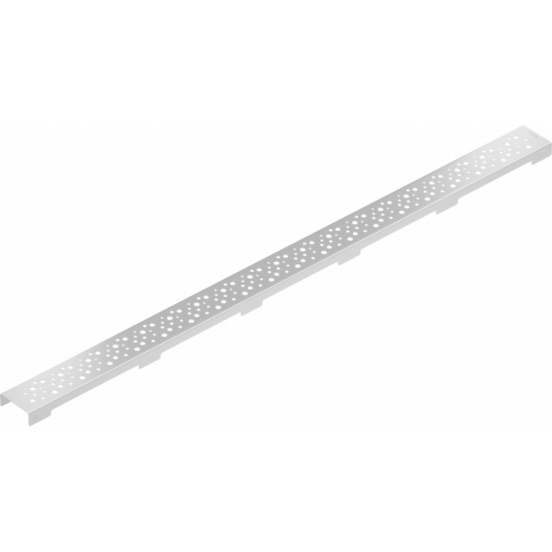 Mexen Flat M12 burkolat vonalmenti vízelvezetőhöz, 80 cm, inox - 1021080
