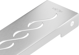 Mexen Flat M18 vonalmenti lefolyó takaróelem, 80 cm, inox - 1023080