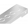 Mexen Flat M18 burkolat vonalmenti lefolyóhoz, 90 cm, inox - 1023090