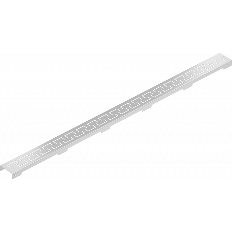 Mexen Flat M15 burkolat vonalmenti lefolyóhoz 90 cm, inox - 1024090