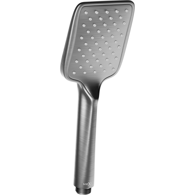 Mexen R-62 1-funkciós zuhanyfej, gun gray kefélt - 79562-66