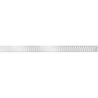 Mexen Flat M09 maszkoló az 80 cm-es vonalmenti lefolyóhoz, inox - 1028080