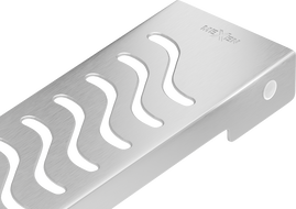 Mexen Flat M09 burkolat a 90 cm-es vonalmenti vízelvezetőhöz, inox - 1028090