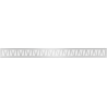 Mexen Flat M22 burkolat vonalmenti vízelvezetőhöz 50 cm, inox - 1029050