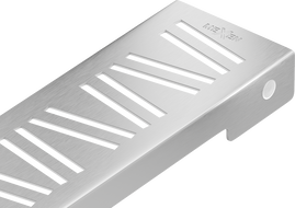 Mexen Flat M22 vonalmenti folyóka takarólemez 60 cm, inox - 1029060