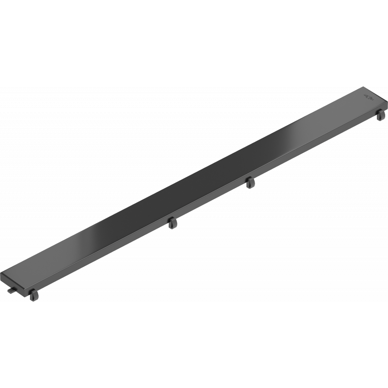 Mexen Flat M13 2 az 1-ben burkolat vonalmenti lefolyóhoz, 60 cm, fekete - 1719060