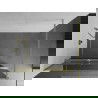 Mexen Kioto+ perete de duș cu etajeră Walk-in 90 x 200 cm, oglindă, auriu periat - 800-090-121-55-50