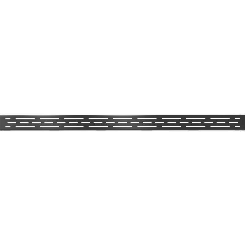 Mexen Flat M01 100 cm-es fekete vonalmenti lefolyóburkolat - 1720100