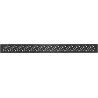 Mexen Flat M12 mască pentru drenajul liniar 50 cm, neagră - 1721050