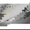 Mexen Kioto+ perete duș cu suport Walk-in 140 x 200 cm, oglindă, finisaj auriu periat - 800-140-121-55-50
