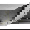 Mexen Kioto+ L perete de duș cu suport Walk-in 80 x 200 cm, transparent, aurie - 800-080-123-50-00