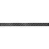 Mexen Flat M12 linear padlóösszefolyó fedél 100 cm, fekete - 1721100