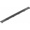 Mexen Flat M18 90 cm-es padlóösszefolyó takaró, fekete - 1723090