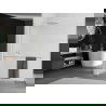 Mexen Kioto+ L zuhanykabin Walk-in polccal 100 x 200 cm, matt üveg, króm - 800-100-123-01-30
