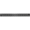 Mexen M15 mască pentru scurgerile de duș liniare 70 cm, Neagră - 1724070