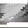 Mexen Kioto+ L perete de duș cu raft Walk-in 70 x 200 cm, transparent/zăpadă, crom - 800-070-123-01-35