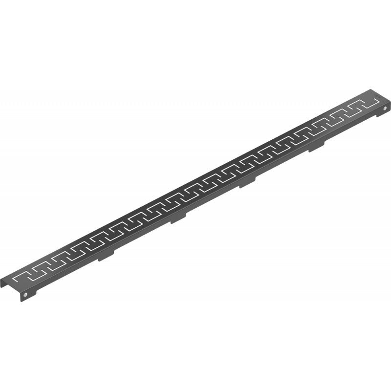 Mexen Flat M15 ráccsal ellátott vonalmenti lefolyó 80 cm, fekete - 1724080