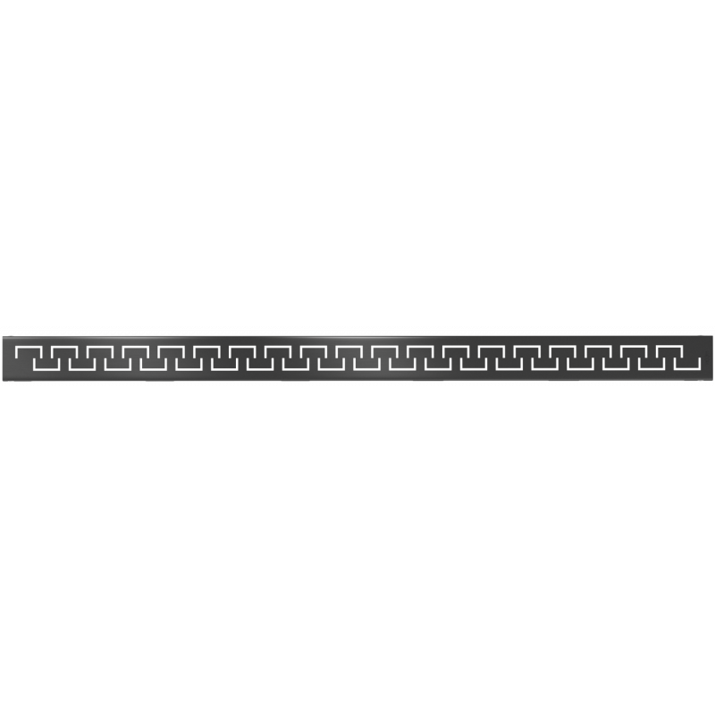 Mexen Flat M15 burkolat 90 cm-es vonalmenti elvezetéshez, fekete - 1724090