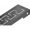 Mexen Flat M15 capac mascare pentru scurgerea liniară 100 cm, negru - 1724100