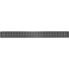 Mexen M08 lefolyófedő zuhanyfolyókához 70 cm, Fekete - 1725070