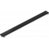 Mexen MGB mască pentru scurgerile de duș liniare 60 cm, Sticlă neagră - 1026060