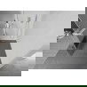 Mexen Kioto+ L perete de duș cu raft Walk-in 120 x 200 cm, transparent/gheață, nichel periat - 800-120-123-97-35