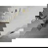 Kioto+ L perete de dus cu raft Walk-in 70 x 200 cm, transparent/mătuit, aurie - 800-070-123-50-35