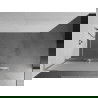Mexen Kioto+ L panou de duș cu suport Walk-in 100 x 200 cm, mat, nichel periat - 800-100-123-97-30
