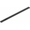 Mexen MGB mască pentru scurgerile de duș liniare 100 cm, Sticlă neagră - 1026100