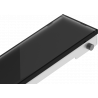 Mexen Flat MGB burkolat 100 cm-es lineáris lefolyóhoz, fekete üveg - 1026100