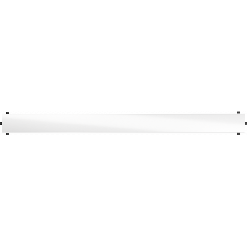 Mexen Flat MGW masca pentru rigola de duș 50 cm, sticlă albă - 1027050