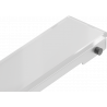 Mexen Flat MGW grătar pentru scurgere liniară 50 cm, sticlă albă - 1027050