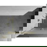 Mexen Kioto+ L panou de duș cu raft Walk-in 70 x 200 cm, mat, aurie - 800-070-123-50-30