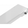 Mexen MGW mască pentru scurgerile de duș liniare 70 cm, Sticlă albă - 1027070