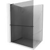 Mexen Kioto+ L Walk-in zuhanyfal 90 x 200 cm, grafit, fekete - 800-090-123-70-40