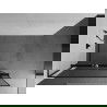 Mexen Kioto+ L perete de duş cu raft Walk-in 110 x 200 cm, model negru, negru - 800-110-123-70-70