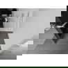 Mexen Kioto+ L perete de duș cu raft Walk-in 100 x 200 cm, grafit, nichel periat - 800-100-123-97-40