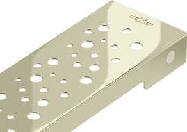 Mexen Flat M12 burkolat vonalmenti lefolyóhoz 60 cm, arany - 1521060