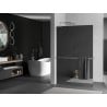 Mexen Kioto+ L Walk-in zuhanyfal polccal 100 x 200 cm, tükör, króm - 800-100-123-01-50