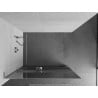 Mexen Kioto+ L Walk-in zuhanyfal polccal 100 x 200 cm, tükör, króm - 800-100-123-01-50