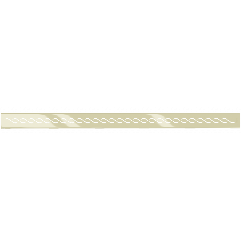 Mexen Flat M18 vonalelvezető burkolat 60 cm, arany - 1523060