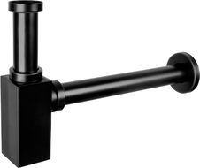 Mexen semi-sifon chiuvetă pătrată, negru antic - 79960-79
