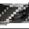 Mexen Kioto+ L panou duș cu raft Walk-in 90 x 200 cm, oglindă, aur roz - 800-090-123-60-50