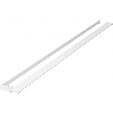 Mexen törölközőtartós zuhanyfal polc, fehér - 800-02-20