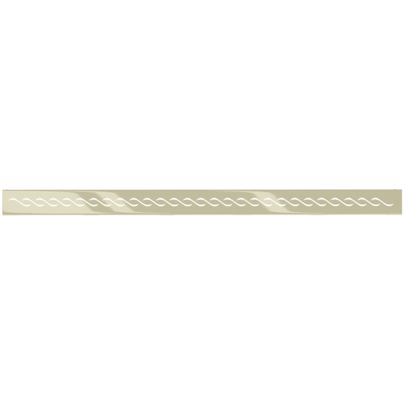 Mexen Flat M18 lineáris lefolyóburkolat, 90 cm, arany - 1523090
